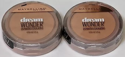 $14.99 • Buy 2 Pack Maybelline Dream Wonder Compact Face Pressed Powder, 75 Pure Beige SEALED