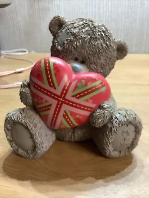 Me To You Bear Money Box Collectable Figurine Ornament Large Red Heart • £16.95