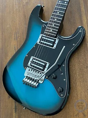 Fernandes Stratocaster Limited Edition HH1987 MIJ Black Blue Burst • $675