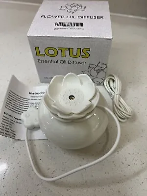 Lotus Essential Oil Diffuser • $20