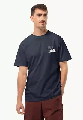 Jack Wolfskin Discover T-Shirt Night Blue • £34.35