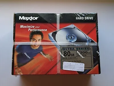 NEW 80GB MAXTOR Hard Drive Ultra Series Ultra ATA/133 7200RPM Diamond Max Plus  • $69.85