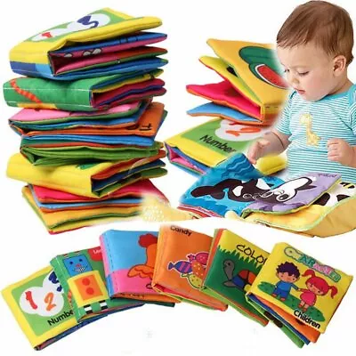 Infant / Child Tactile Fabric Education Book • $6.59