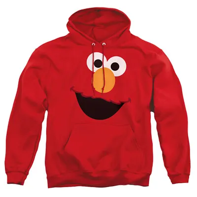 Sesame Street  Elmo Face  Pullover Hoodie Sweatshirt Or  Long Sleeve Tee • $56.39