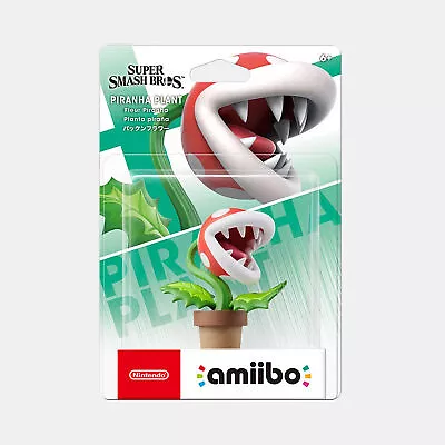 Nintendo Amiibo Piranha Plant (Super Smash Brothers) Japan NEW • $56.13