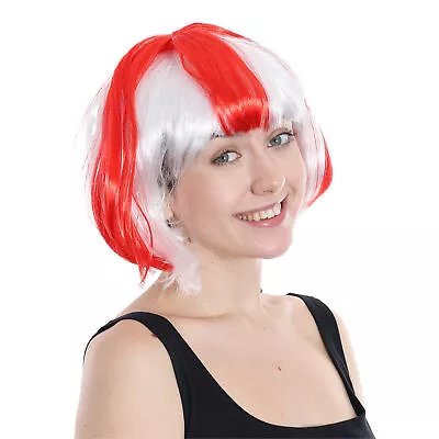 St George Bob Wig England Euro Cup Football Supporter Fancy Dress Accessory • £5.99