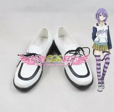 Rosario And Vampire Mizore Shirayuki Daily Cosplay White Shoes C006 • $37.25