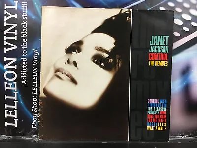 Janet Jackson Control The Remixes LP Album Vinyl Record MIXLP1 A1/B2 Pop 80’s • £11.98