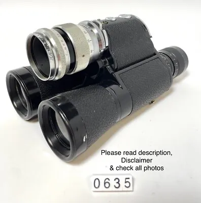 Moller Wedel CamBinox Camera Binoculars 90mm F/3.5 Jdemar In Fair Condition. • $500