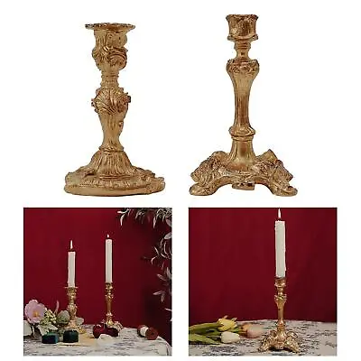 Retro Style Candle Holder Candlestick Candelabra For Table Centerpiece • £12.05