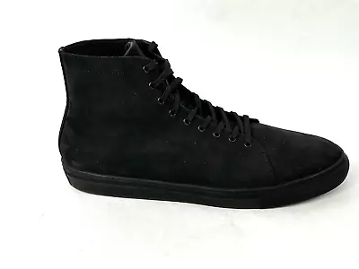 Thursday Boots Mens Size 16 Black Premier High Top Nubuck Leather Sneakers • $94.88