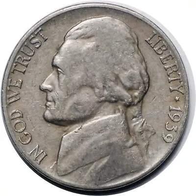 1939-S Jefferson Nickel - Fine • $1.95