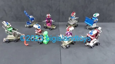 SUPER RARE KENNER 1971 Here Come The MICROBOTS LOT OF ALL 8 DIECAST ROBOT Toys • $699.95