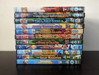 £29.99 • Buy The Land Before Time - Complete Volumes 1-11 DVD Box Set 11 Movies Collection 