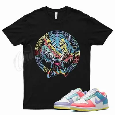 Black TIGER T Shirt For N Dunk Low Candy Soft Pink Easter Sunset Pulse Glow • $26.99
