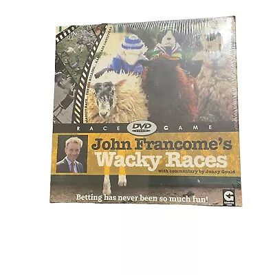 John Francome Wacky Races DVD Board Game New And Sealed Great Gift Idea • £14.95