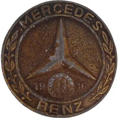 Mercedes Benz Automobile Car Gull Wing Classic Sports 1970s Vintage Belt Buckle • $30