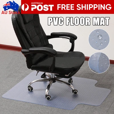 $28.99 • Buy Chair Mat Carpet Hard Floor Protectors PVC Home Office Room Computer Mats 121x91