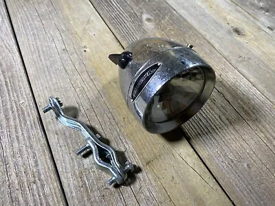 Vintage Brightlight Bike Bicycle Front Light Chromed Dynamo Used Untested • $46.99