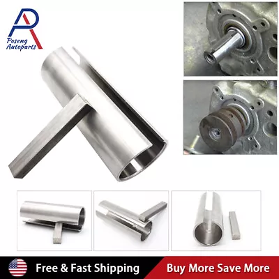 1 To 1-1/8 Inch 1/4  Key Gas Engine Pulley Crank Shaft Sleeve Adapter Predator • $9.59