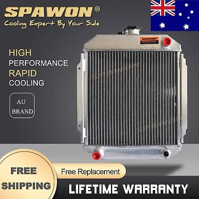 3Row SPAWON Radiator For Nissan Datsun 1200 1.2L B110 A12 A12T 1970-1976 MT • $999