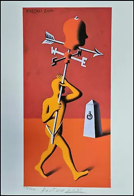 MARK KOSTABI * Untitled * 50 X 35 Cm * Lithograph * Art Print *limited # 34/100 • $21.59