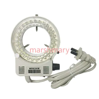 New 56 White LED Ring Light Illuminator For Meiji EMZ EMZ5 Microscope WR63HW • $19.35