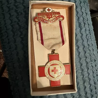 Old British Red Cross Society Proficiency Medal • £10