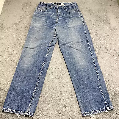 Levis Silvertab Baggy Jeans Mens 32x34 Blue Denim Distressed Vintage Y2K • $58.88