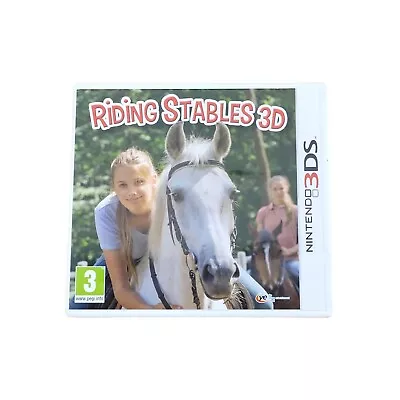 Riding Stables 3D - Nintendo 3DS Girls Horse Training / Caring Game • £9.99