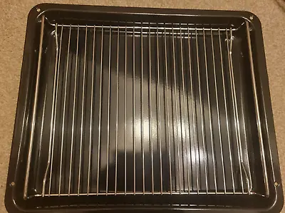 Zanussi Genuine Grill Pan With Rack For Double Built-in Oven Zkcna7xn - New • £40