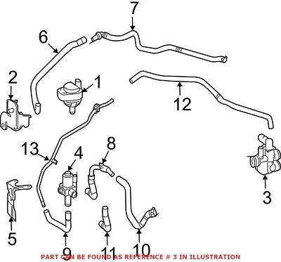 GENUINE MERCEDES Heater Control Valve 2118320684 / A2118320684 • $36.37