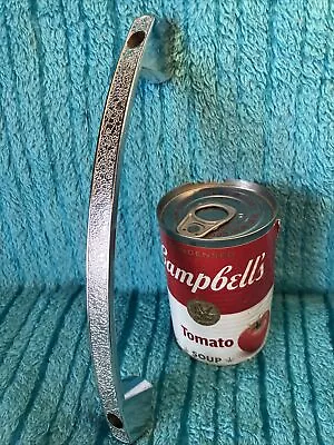 Vintage 50s Pebbled Chrome Arched 9  Appliance Range Handle Pull Chicago • $11.01