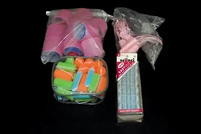 Large Lot Of Hair Rollers While You Sleep Self Grip Multicolor • $10.50
