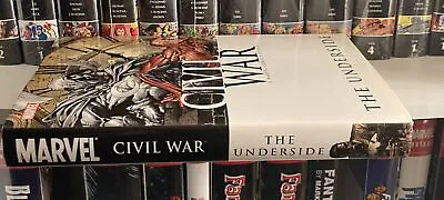 Marvel Comics Civil War: The Underside Hardcover HC Lot NM Moon Knight Punisher • $105