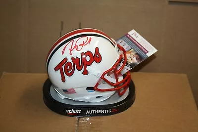 Maryland Terrapins Frank Reich Qb Signed Autographed Schutt Mini Helmet Jsa  • $99.95