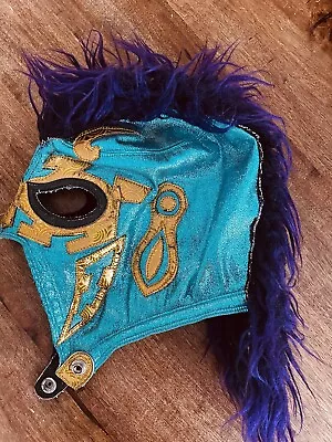 Rock Azteca Autographed Lucha Libre Wrestling Mask • $45