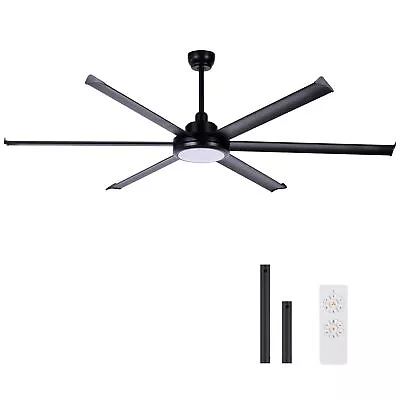 KINDLOV 80  Industrial Ceiling Fan With LightBig Ceiling Fan With Remote6 S... • $510.78