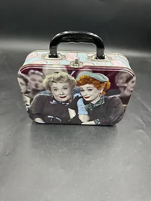 I LOVE LUCY “Friends Forever  And “Chocolate Factory” Tin Trinket Box • $15