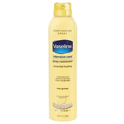 Vaseline Intensive Care Non-Greasy Spray Lotion Essential Healing 6.5 Oz • $10.99
