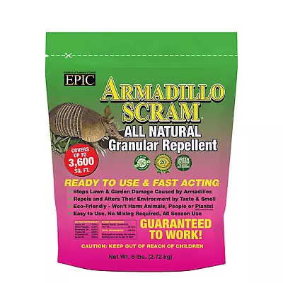 Epic Armadillo Scram Resealable Bag 6lbs • $39.43
