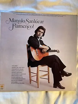 Manolo Sanlucar Flamencoi Lp German Pressing Cbs S73488 Vg+ • $12.42