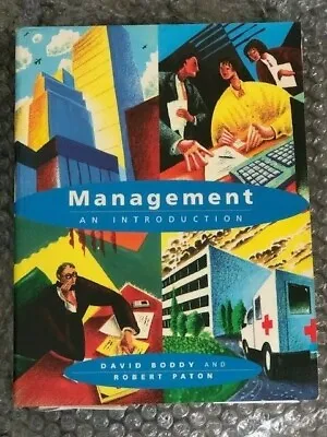 Management: An Introduction-David Boddy Robert Paton Fast Very Good • £5