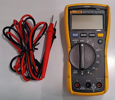 Fluke 117 Electricians True RMS Multimeter With Non-Contact  Voltage Detection • $87