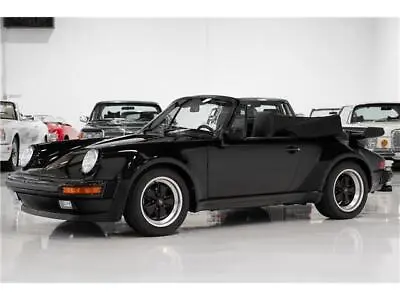 1989 Porsche 911 Turbo 3.3 Cabriolet • $209900