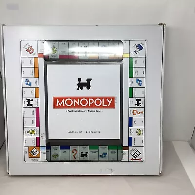 MONOPOLY Tempered Glass Edition Deluxe Board Game Complete 2017 • $84.99