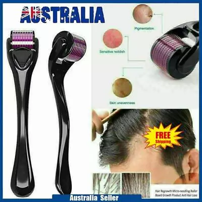 540 Micro-needling Derma Roller Hair Beard Regrowth Anti Hair Loss Treatment AU • $12.25