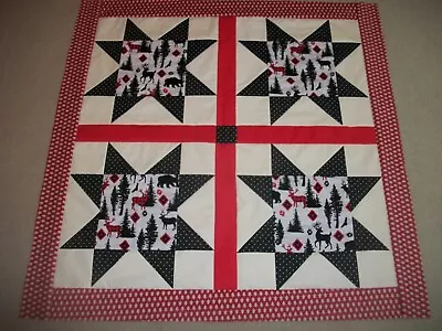 Handmade Quilt Top~Mini Quilt~Cabin Lodge Theme~Star Quilt~Size 36 ~~Free Ship • $21