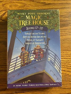 Magic Tree House Books 17-20 Boxed Set: The Mystery Of The Enchanted Dog -- NEW • $19.99