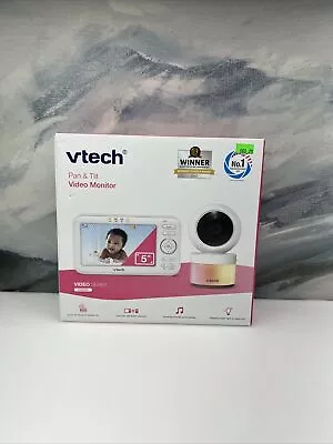 Vtech Video Series 5in Pan & Tilt Video Baby Monitor VM5263 White BRAND  (6116) • $43.56